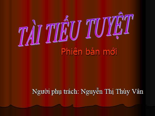 Tài tiếu tuyệt