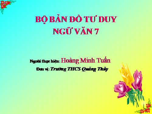 Tập bản đồ ngữ văn