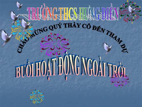 hoat dong ngoai