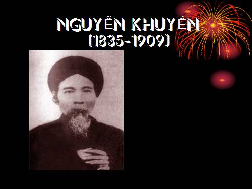 Tác gia Nguyễn Khuyến