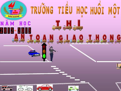 Hội thi ATGT năm 2012-2013