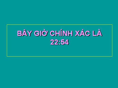 Đến một lúc...