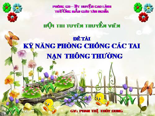 Phòng chống tai nạn