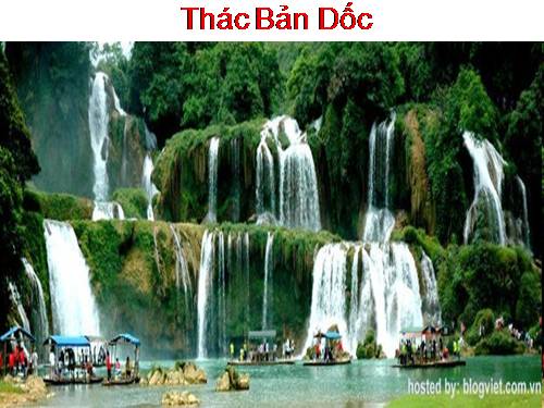 Thác bản Dốc (Phong cảnh)