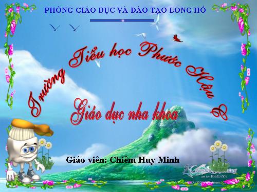 BIỆN PHÁP PHÒNG NGỪA BỆNH SÂU RĂNG lop 4