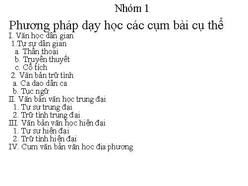 phương pháp dạy học