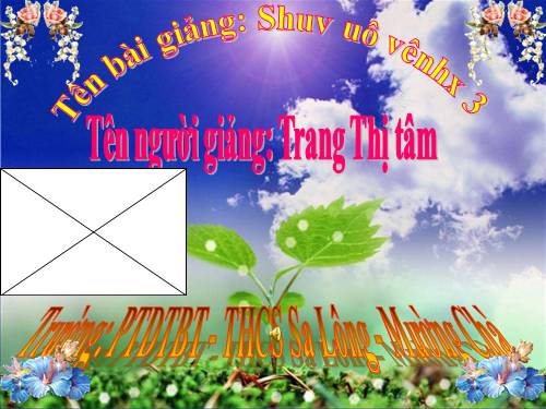 Bai giang tiếng mông : Shuv Uô Vễnh