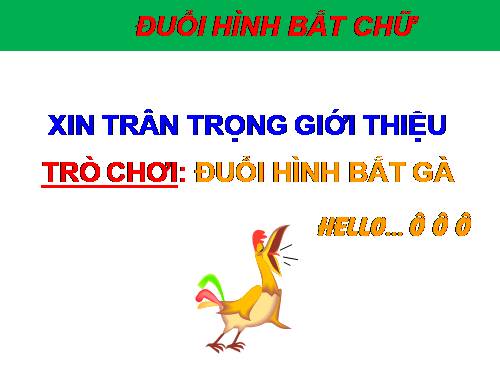 Đuổi hình bắt gà