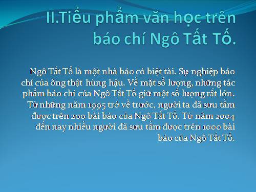 ngo tat to- nha bao