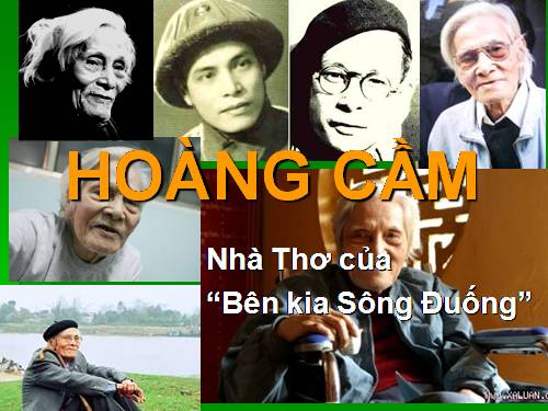 Tác giả Hoàng Cầm