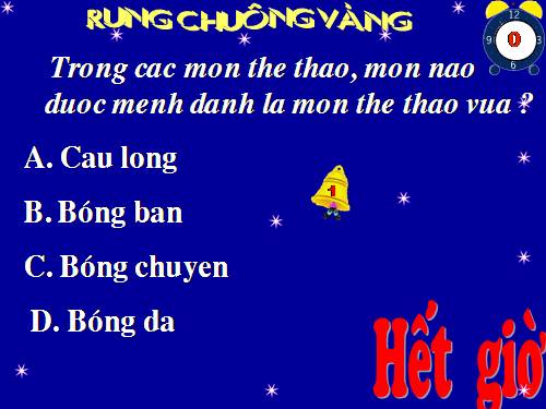 rung chuong vang