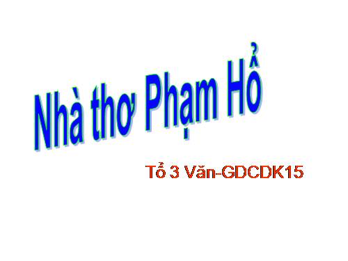 phamho mv