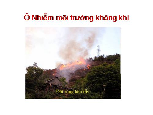 13.pq. ô nhiễm không khí