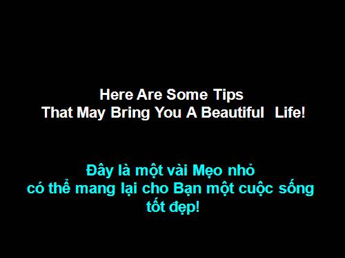 hay quy trong cuoc song