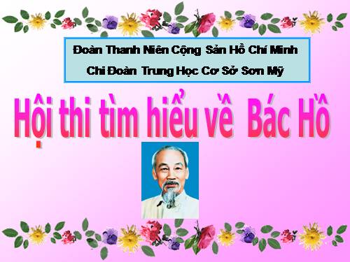 Hội thi tìm hiểu về Hồ Chủ Tịch