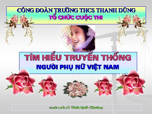 Thi tìm hiểu 8/3