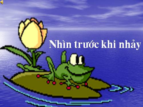 Nhìn trước khi nhảy