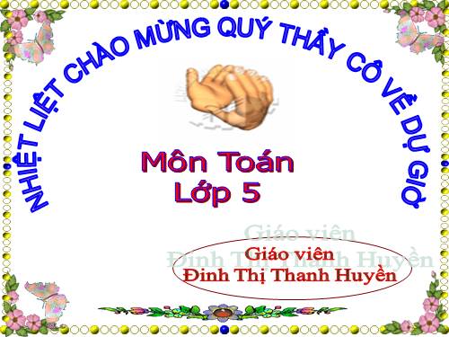 Viết so đo dưới dang thap phan