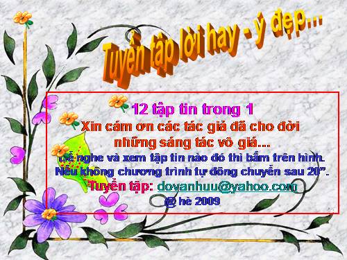 Lời hay ý đẹp