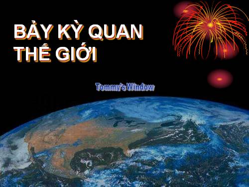 Bảy kỳ quan thế giới