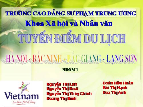 Hà Nội - Bắc Ninh - Bắc Giang - Lạng Sơn