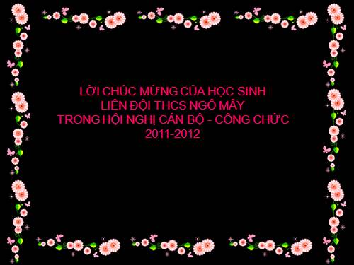 HS CHÚC MỪNG HỘI NGHỊ CB-CC