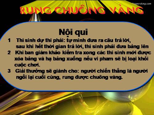 Rung chuong vang(Vip)