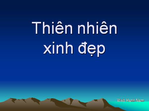 Hình nền tuyệt đẹp.