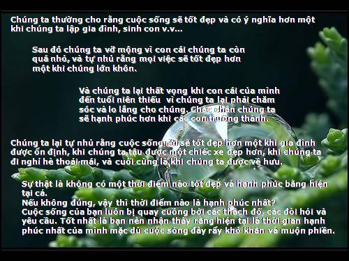 bai hoc cuoc song hanh phuc