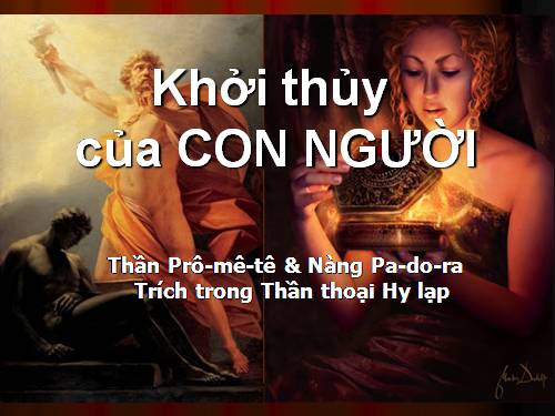 Khởi thủy con người qua thần thoại Hy lạp