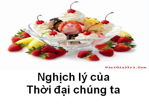 nghịch lý thời đại