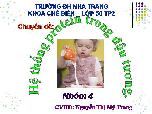 protein dau tuong