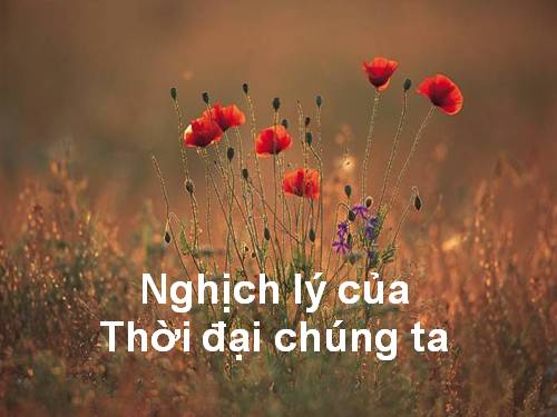nghich ly cua thoi dai chung ta