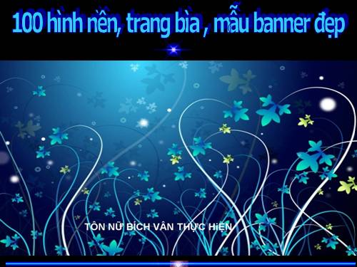 100 hình nền trang bìa đẹp