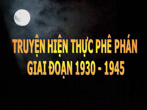 Truyện hiện thực phê phán