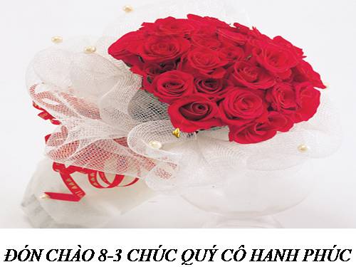 CHÚC MỪNG 8-3