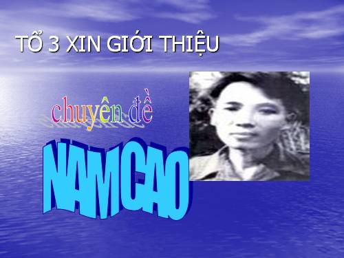 tac gia nam cao