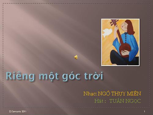 Riêng một góc trời