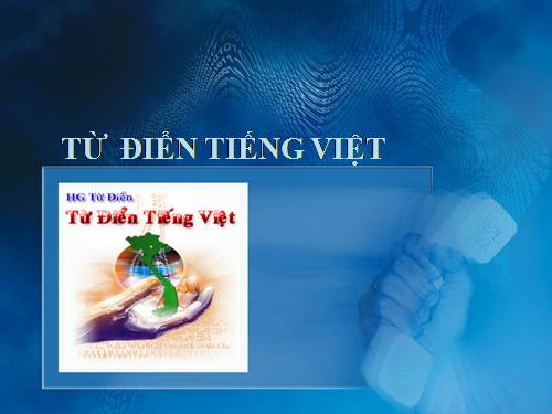 Từ điển Tiếng Việt