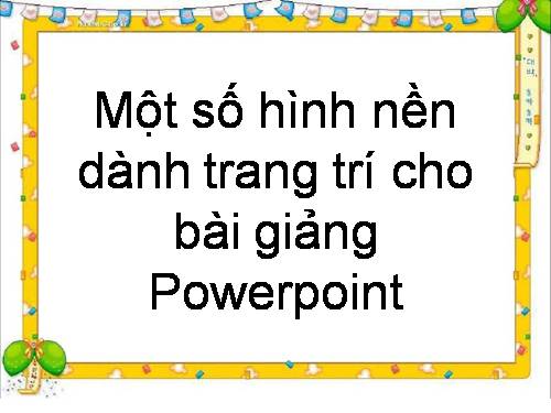 Hình nền đẹp