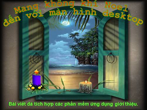 Mang cả không khí Noel 2010 vào màn hình desktop