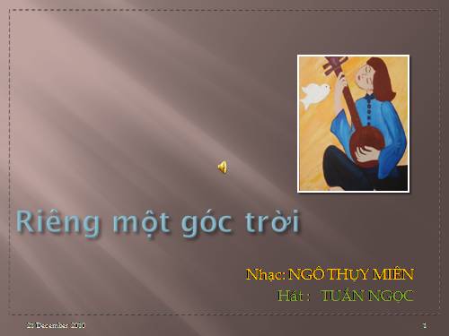 Riêng một góc trời