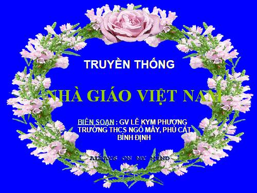 truyen thong nha giao viet nam