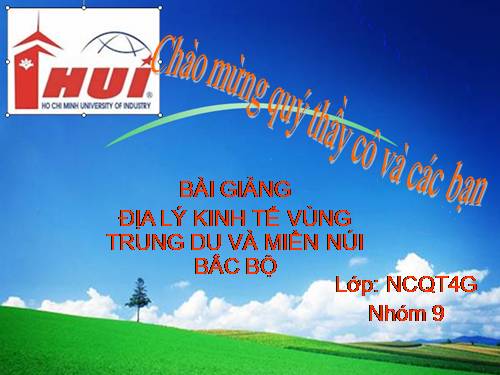 Bài giảng Trung du và miền núi Bắc Bộ