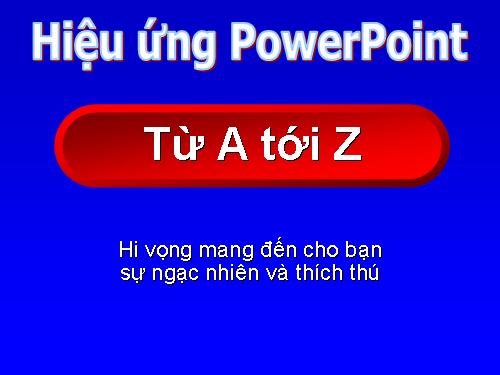 hieu ung ppt