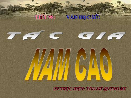 Nam Cao