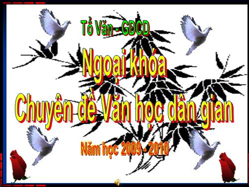 Ngoại khóa văn học dân gian 10