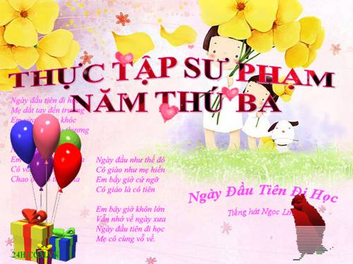 thực tập sư phạm năm ba