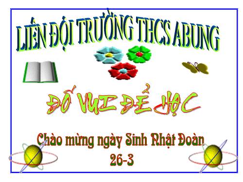 đố vui để  học