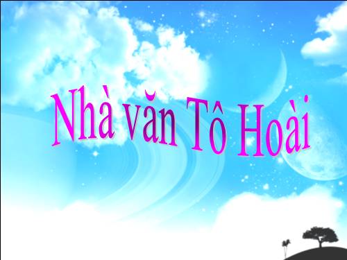 Nhà văn Tô Hoài